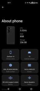 Asus Zenfone 10 (Black) 8gb 256gb