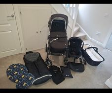 Silver Cross Pioneer Travel System -Full Bundle
