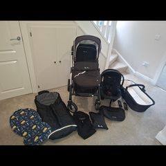 Silver Cross Pioneer Travel System -Full Bundle