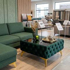 Luxury Velvet Chesterfield Coffee Table 63x63x35cm Square Velvet