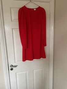 Womens red dress
