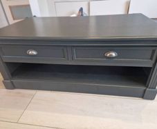 solid wooden coffee table