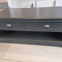solid wooden coffee table