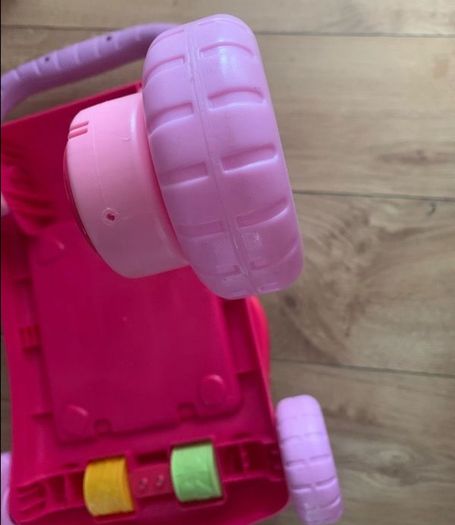 Pink vtech baby walker