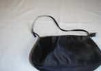 Black Satin Underarm Evening Bag for Sale