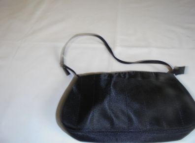 Black Satin Underarm Evening Bag for Sale