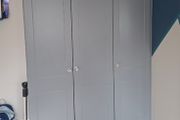 Painted fitted wardrobes