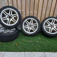Genuine Mercedes-Benz AMG 17 Alloy Wheels & Tyres