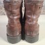 womens CLARKS GORETEX brown leather ankle boots Size UK 4 D EU 37 (AT2) Image 8