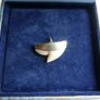 Vintage Sterling Silver Mounted Sharks Tooth Pendant Image 3