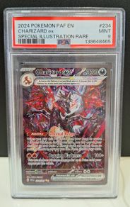 Pokemon TCG Charizard ex 234/091 Paldean Fates - PSA 9