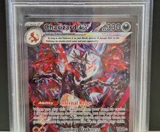 Pokemon TCG Charizard ex 234/091 Paldean Fates - PSA 9