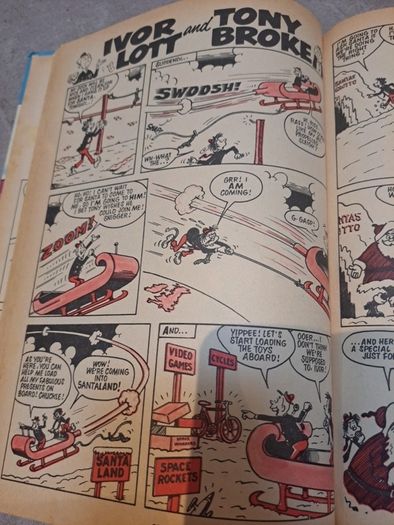 vintage comic annuals