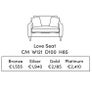 Finline Heidi Sofa & Love Seat Image 6