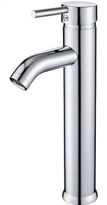 Bathroom Sink Basin Mixer Tap, Tall Basin Mixer Tap for Washroom and Bathroom, Tall Counter Top Basin Mixer Tap
