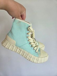 Camperlab Mint Green High Top Trainers Size 37
