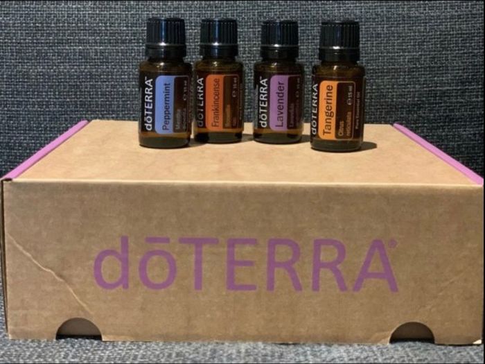 doTerra Lavender Peppermint Frankincense Tangerine Essential Oil