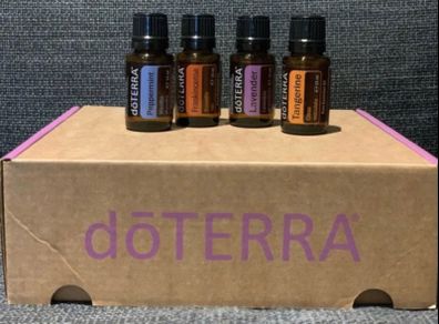 doTerra Lavender Peppermint Frankincense Tangerine Essential Oil