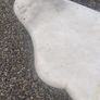 Vintage marble table top, moulded, half moon shape Image 4