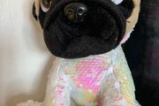 Pug in a hoody cuddly bear