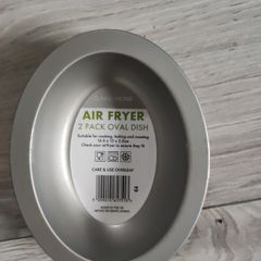 BNWT Air Fryer  2Pack Oval Dish