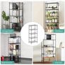 5 Tier Shelves for Storage Shelving Units and Storage Heavy Duty Metal Storage Shelf Wire Rack Shelving Adjustable Kitchen Shelf Garage Pantry Storage Racks and Shelving(23.2x13.4x59.1in) Image 6