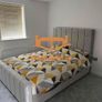 Plush Velvet Hilton Panel Bed With/Without Ottoman Gas Lift Storage bed Image 8