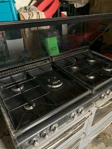 range electric & gas cooker