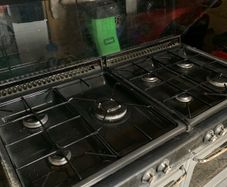 range electric & gas cooker