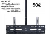 Tv Ceiling Mount Bracket Tilt 32"-72"