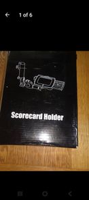 golf scorecard holder