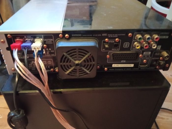 jvc CA nxf3...surround sound and dvd