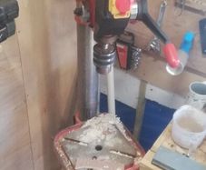 drill press (pacini 750w 25mm)