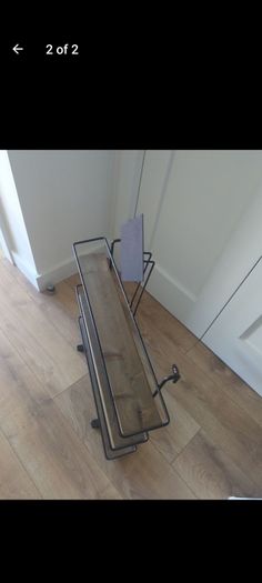 wooden shelf
