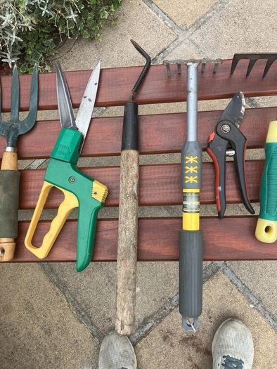 Assortment of garden tool
