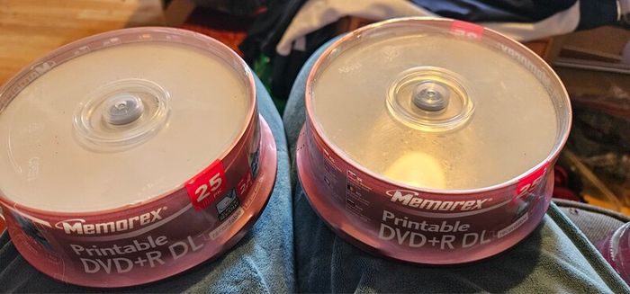 3 Packs of Blank Dvds