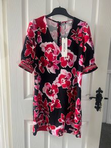 New Morgan de Toi Summer Floral Shift Dress - Size EU40 / Size 12