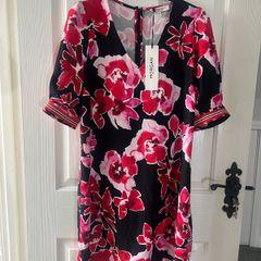 New Morgan de Toi Summer Floral Shift Dress - Size EU40 / Size 12