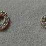 Pandora Open Heart Stud Earrings-rose gold -like new Image 3