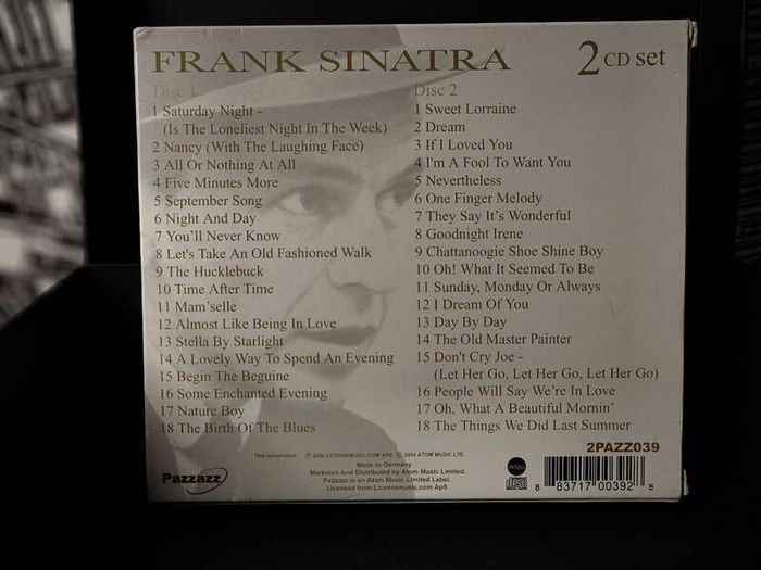 Frank Sinatra ! Night And Day ! Greatest Hits 1940-1952 ! 2 CDs ! 2005 !