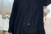 Black tunic dress
