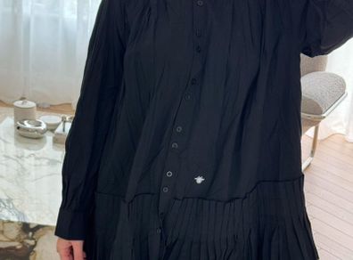 Black tunic dress