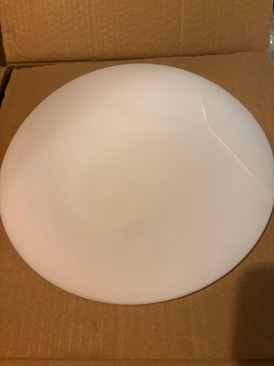 Laura Ashley Charissa Ceiling Light with Glass Crack.
