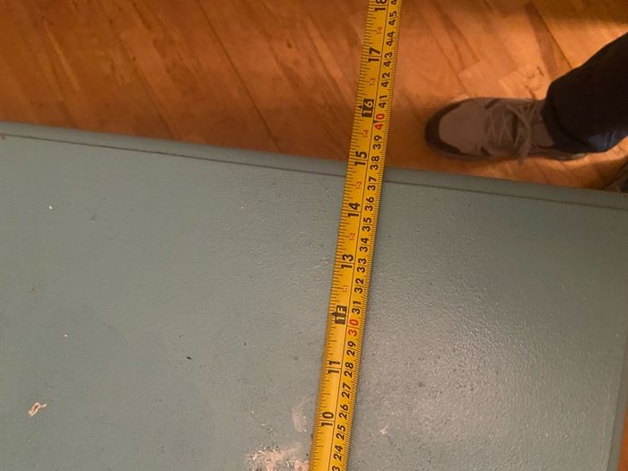 hall table with two drawers
