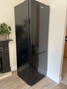 Hoover Black Fridge Freezer