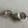 Vintage 925 Sterling Silver Heart Shaped Cut Center Stone Stunning Love Themed Pendant Necklace length 16" - 9,5g Image 9
