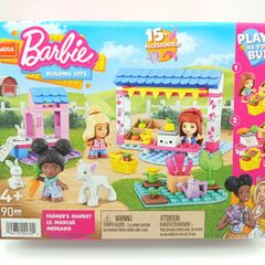 Barbie MEGA Building Sets 2021 Farmer's Market 90 pcs HDJ85 Compatible with LEGO