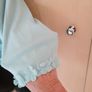 Women's Cardigan Blue SIZE 14 Image 6