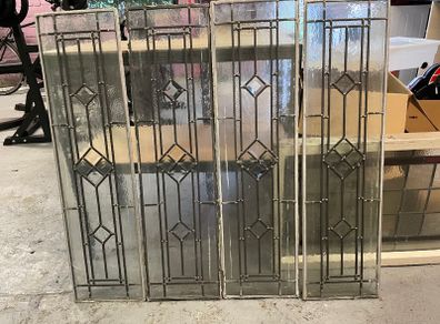 Leaded glass panels, price reduced