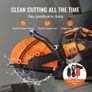 16"/40.6 cm Electric Concrete Saw Wet/Dry Saw Cutter with Water Pump and Blade Image 2
